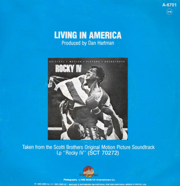 Living In America / Rocky IV