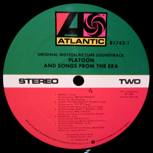 Original Motion Picture Sondtrack
