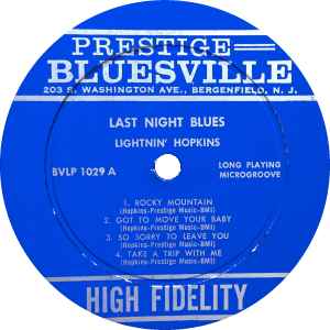 Last Night blues