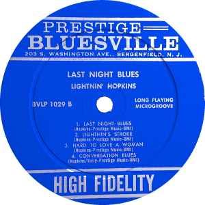 Last Night blues