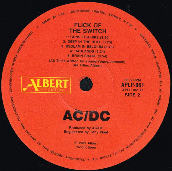 Flick Of The Switch