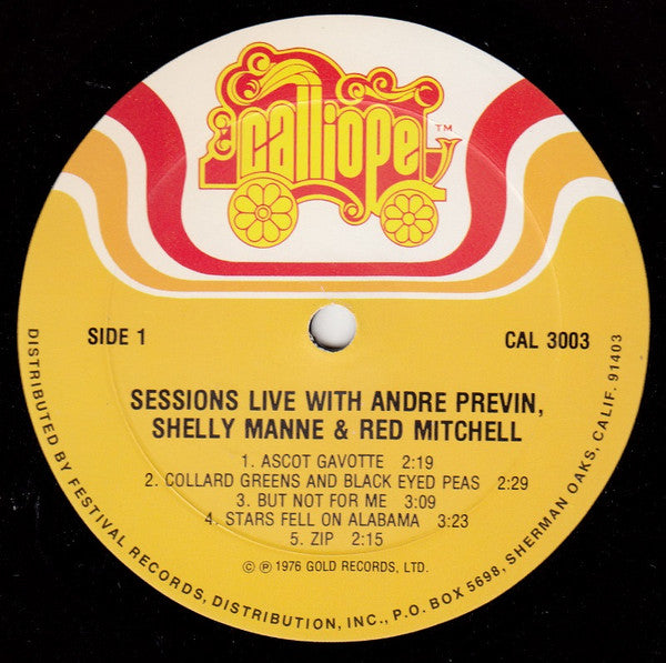 Sessions, Live