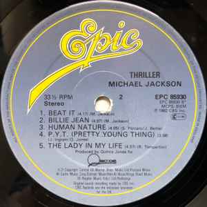 MICHAEL JACKSON / THRILLER