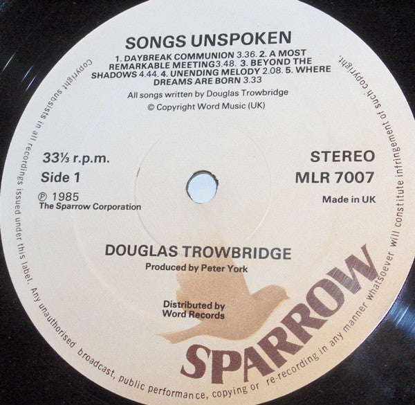 Songs Unspoken