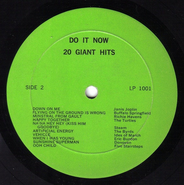 Do It Now 20 Giant Hits