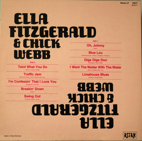 Ella Fitzgerald & Chick Webb