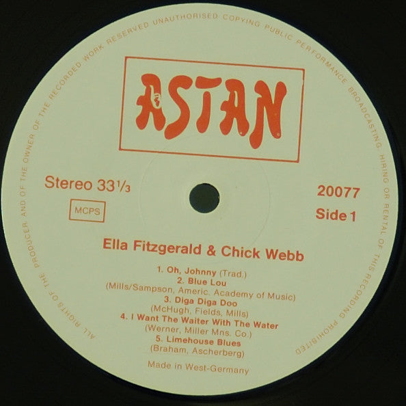 Ella Fitzgerald & Chick Webb