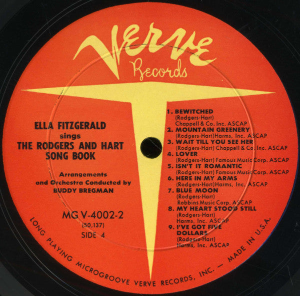 Sings The Rodgers and Hart Song Book