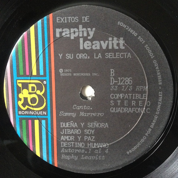 Lo mejor de Raphy Leavitt