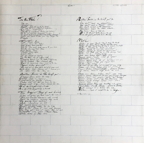 The Wall (Disc Two)