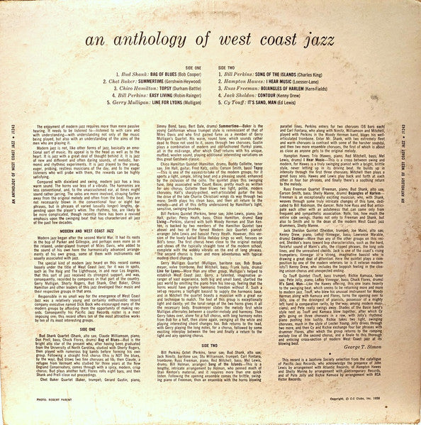 A West Coast Jazz Anthology