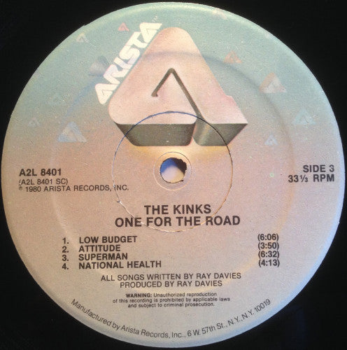 One for the road one