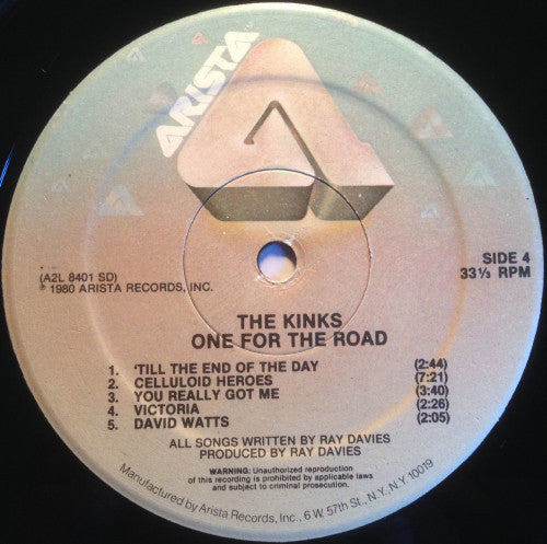 One for the road one