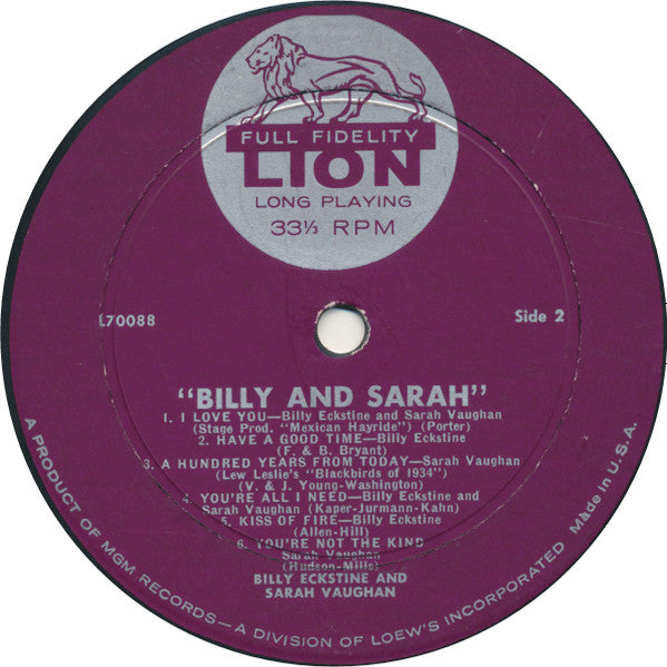 Billy & Sarah