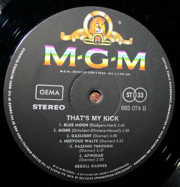 Thats my kick