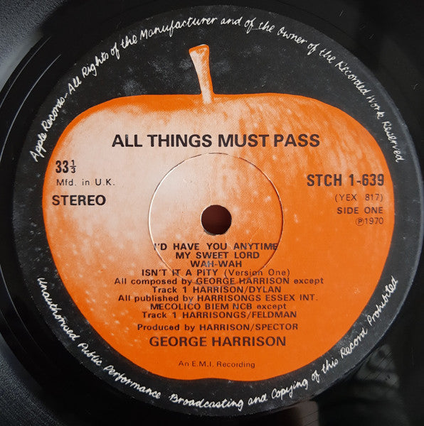All Things Must Pass (Box)