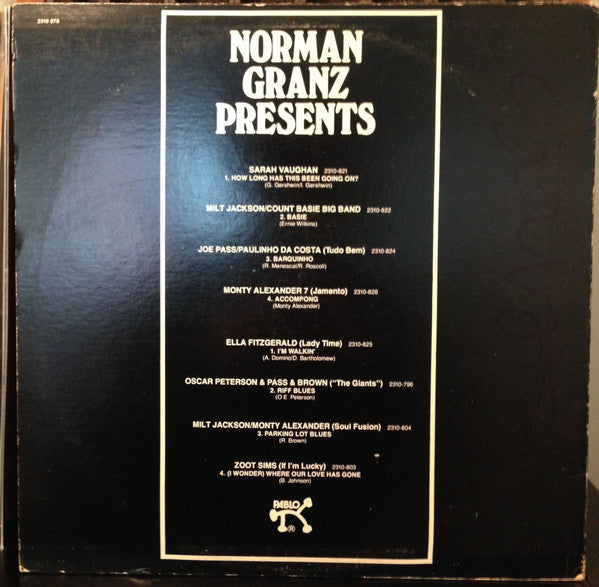 Pablo Jazz Sampler