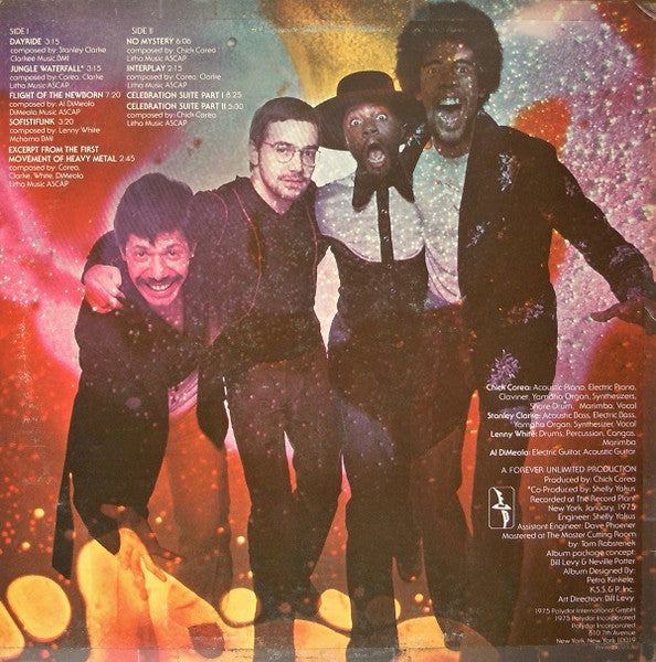 Return to Forever - No mystery (Sin Caja)