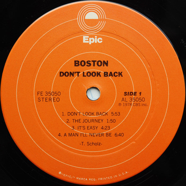 Dont look back