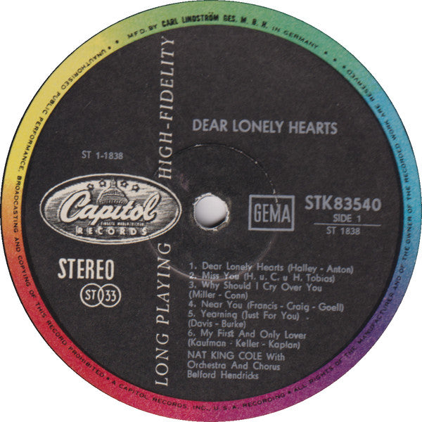 Dear Lonely Hearts