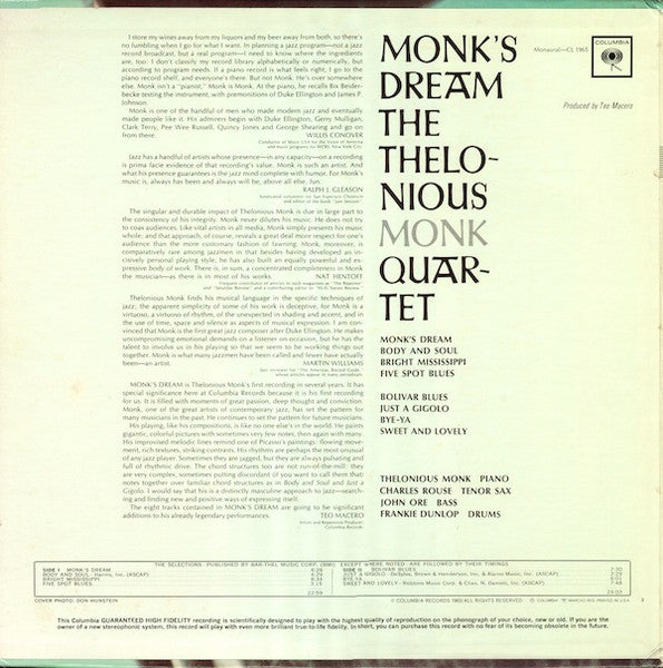 Monk's Dream