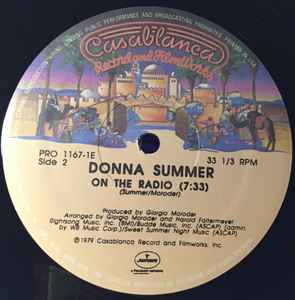 On the radio / No more Tears