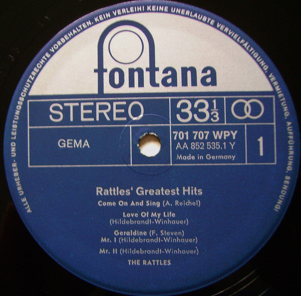 The Rattles Greatest Hits