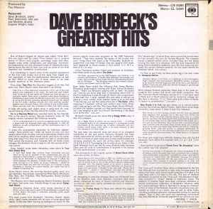 Dave Brubecks Greatest Hits