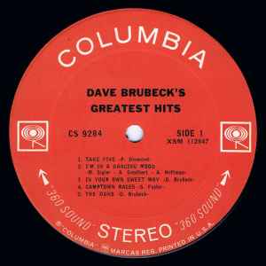 Dave Brubecks Greatest Hits