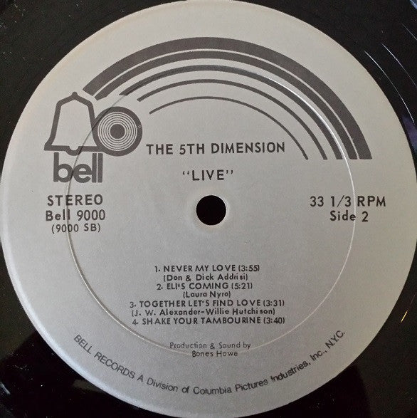 The 5th Dimension / Live!!