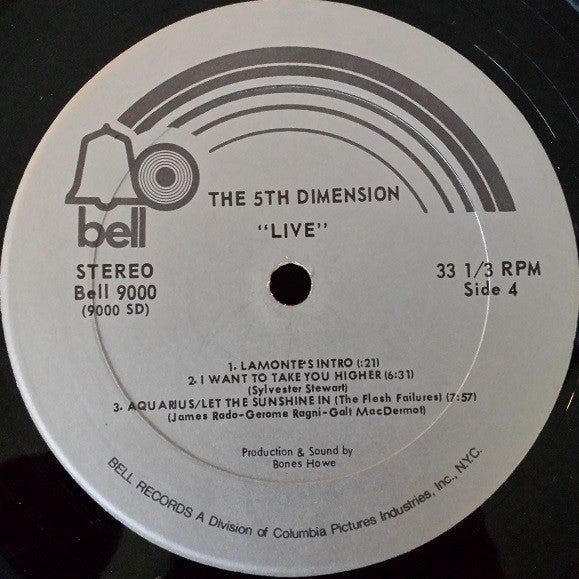 The 5th Dimension / Live!!