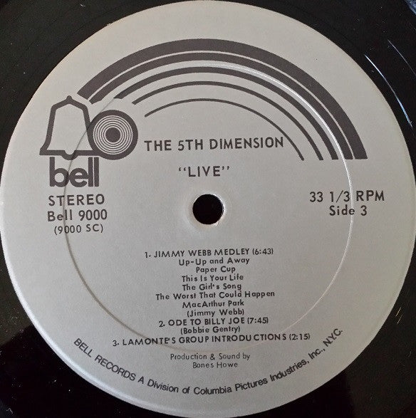The 5th Dimension / Live!!