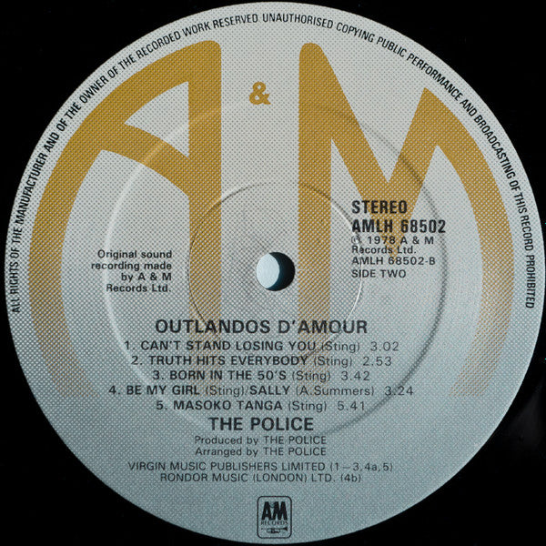 Outlandos D'Amour