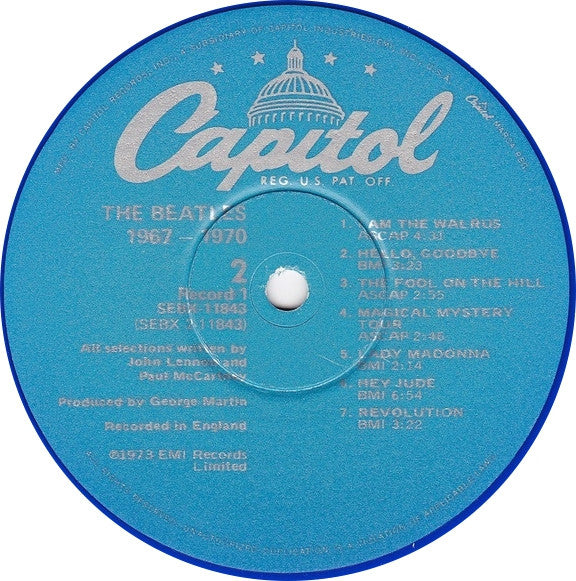 1967 - 1970 Blue Disc