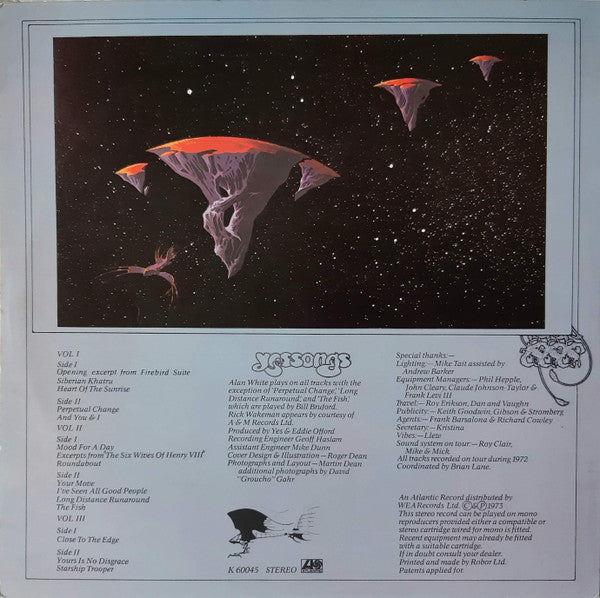 Yes Yessongs
