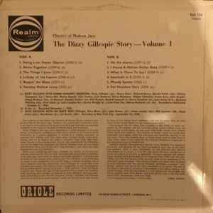The Dizzy Gillespie Story Volume 1