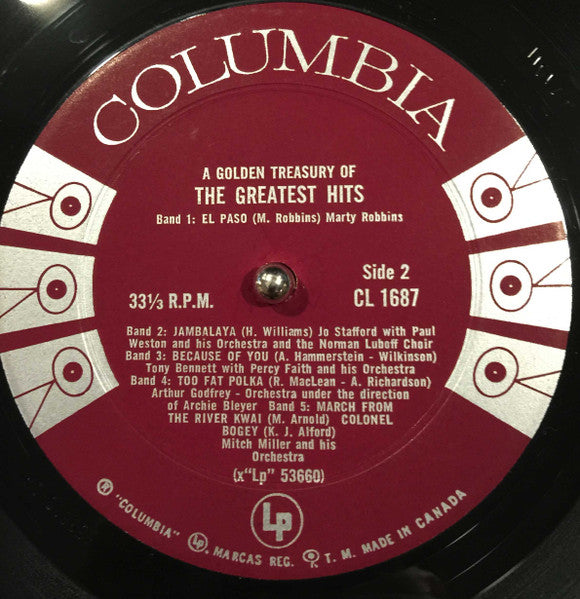 A Golden Treasury Of The Greatest Hits