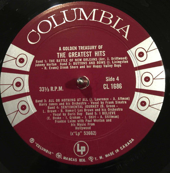 A Golden Treasury Of The Greatest Hits