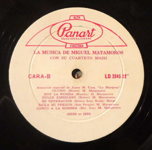 La musica de Miguel Matamoros