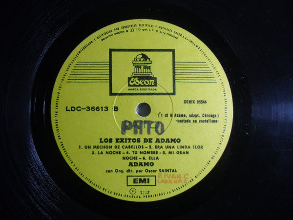 Los Exitos De Adamo