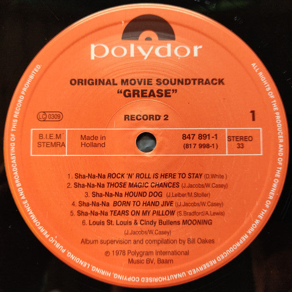 Grease (The Original Movie Soundtrack)