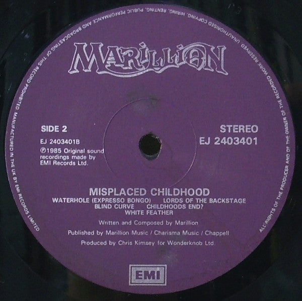 Misplaced Childhood