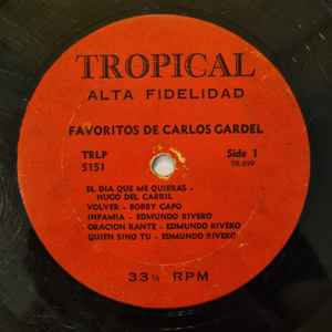 Favoritos de Carlos Gardel