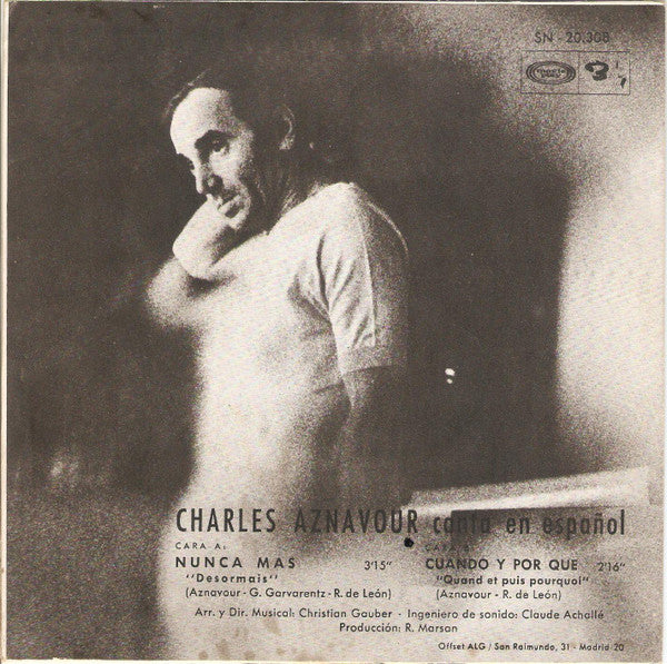 Charles Aznavour Canta En Espanol