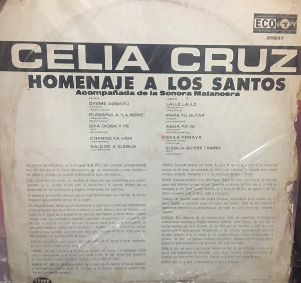 Homenaje a los Santos