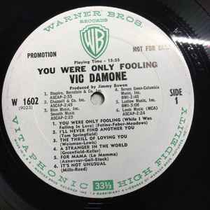 You Were Only Fooling