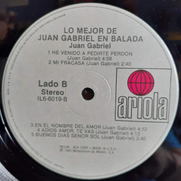 Lo mejor de Juan Gabriel en balada