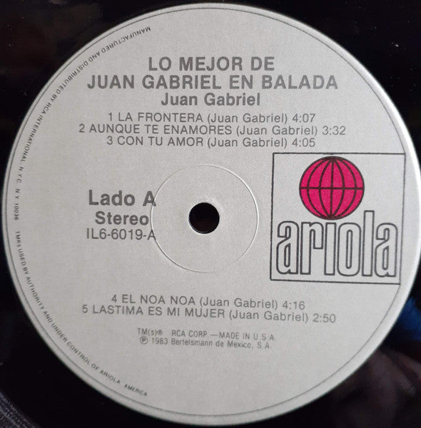 Lo mejor de Juan Gabriel en balada