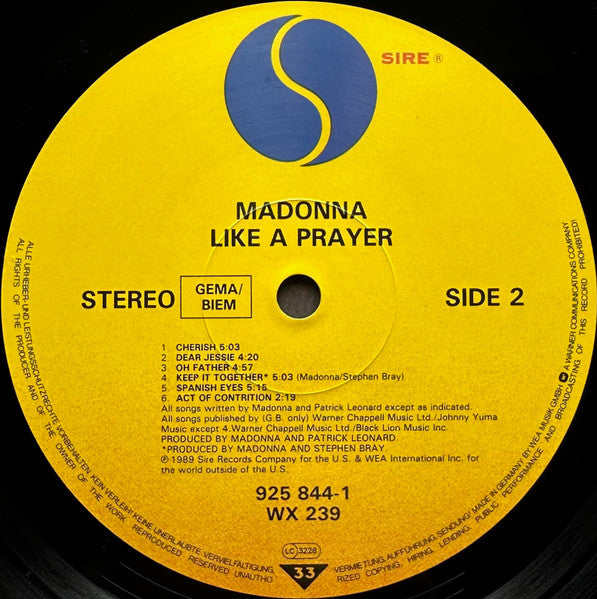 Like A Prayer