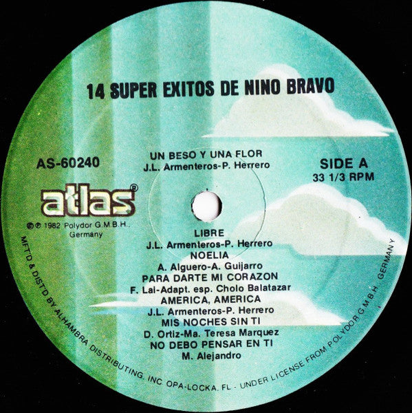 14 Super Exitos De Nino Bravo